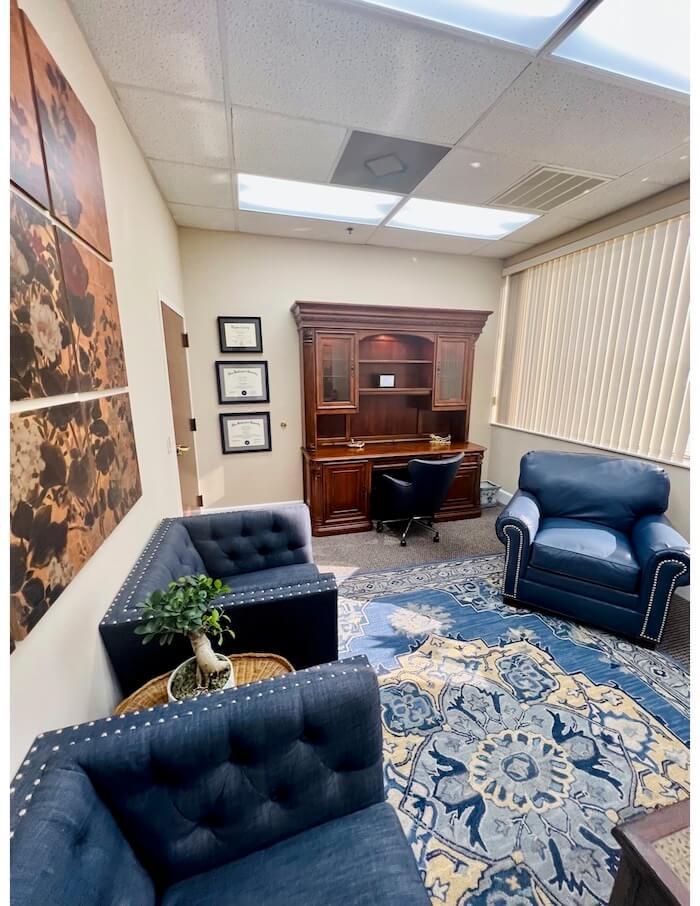 therapist office from client perspective in Stuart, Florida